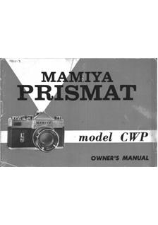 Mamiya Prismat manual. Camera Instructions.